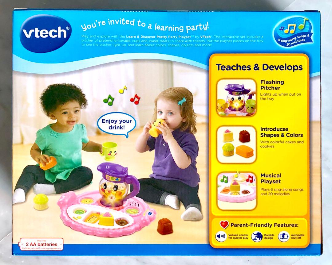 vtech pretty party playset