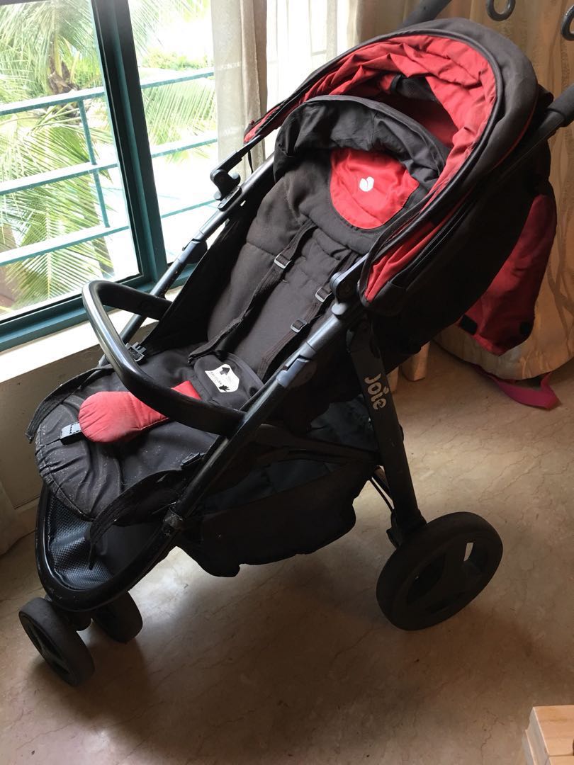 joie 3 wheel stroller