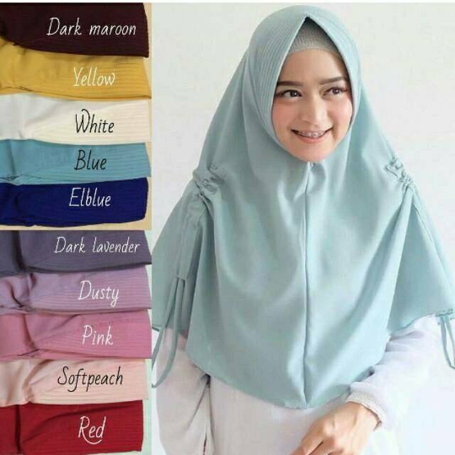 Khimar Serut Kanan Kiri Olshop Fashion Olshop Muslim On Carousell