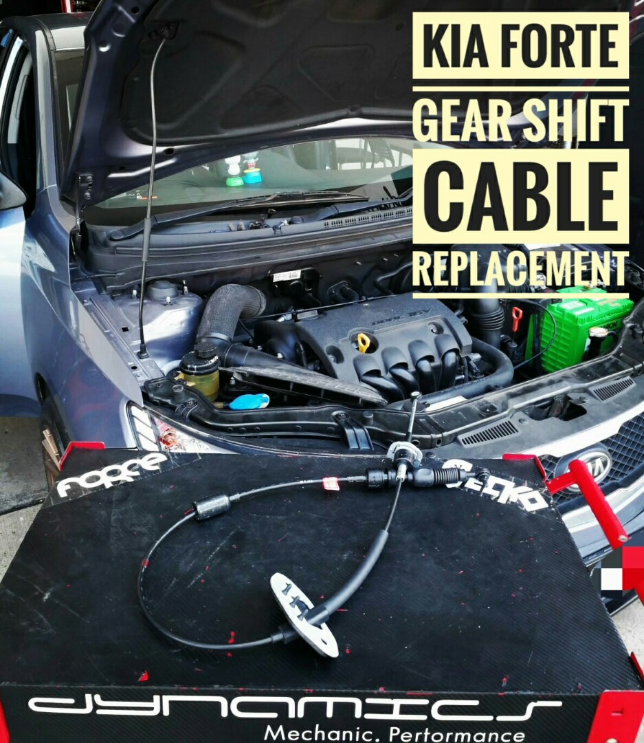 2010 kia forte shift cable