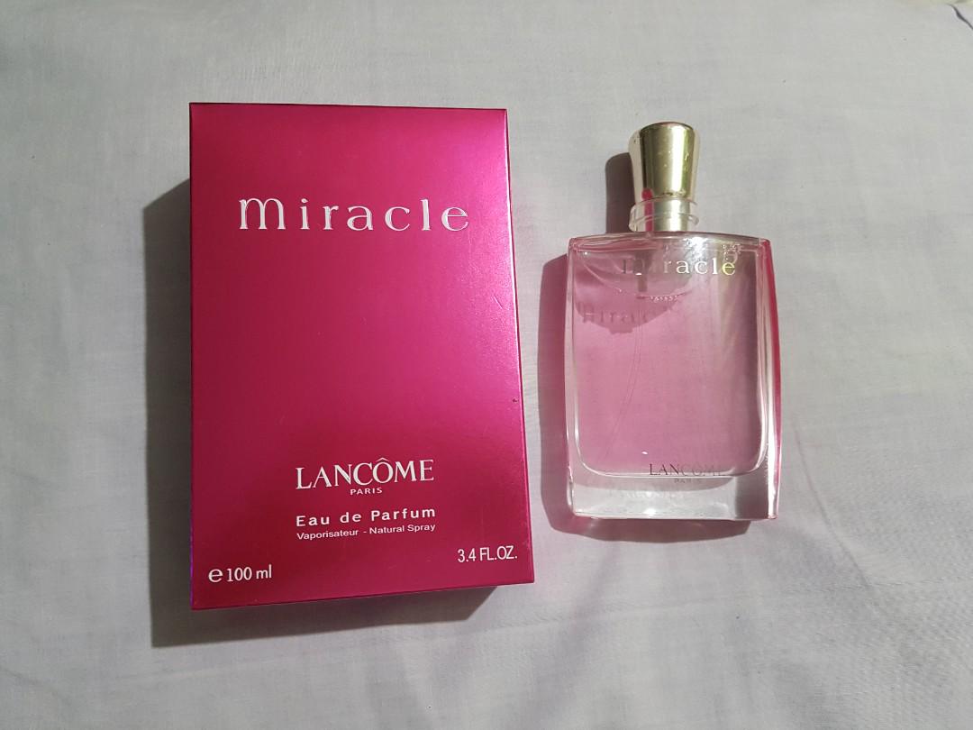 Lancome Miracle US testet (Category: Face Care) located in Manila. Submitted by 4elsperfumes (Listing ID 175446001, Image 1). Description: .