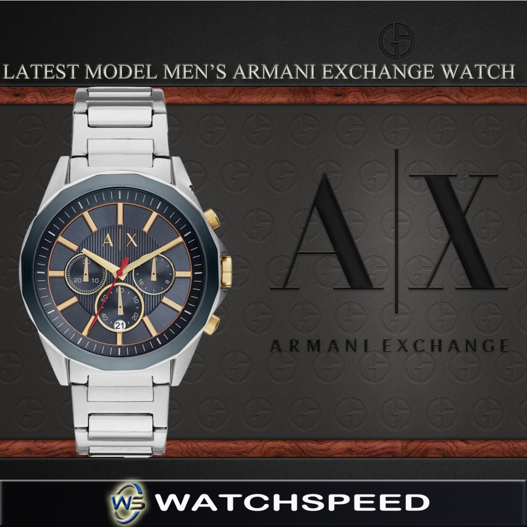 armani exchange watch serial number check