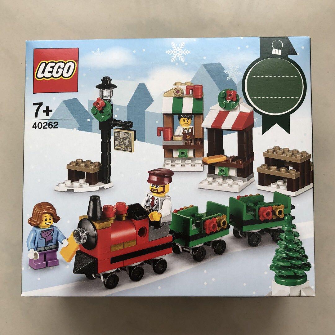 lego christmas train ride