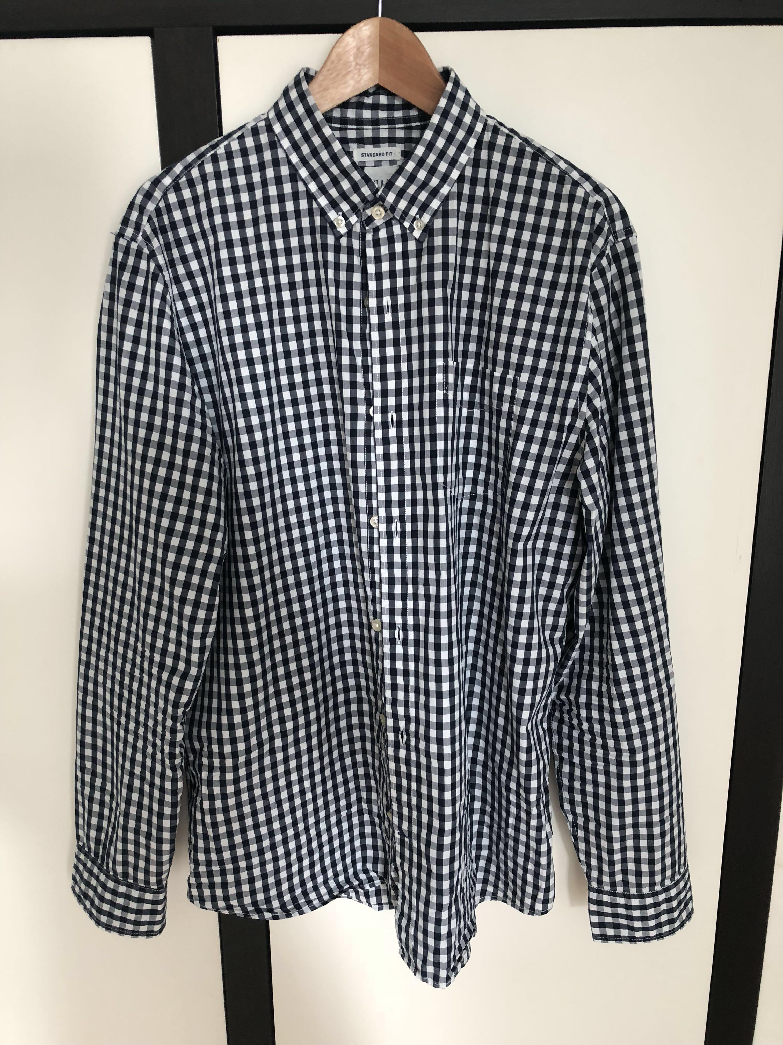 gap mens casual shirts