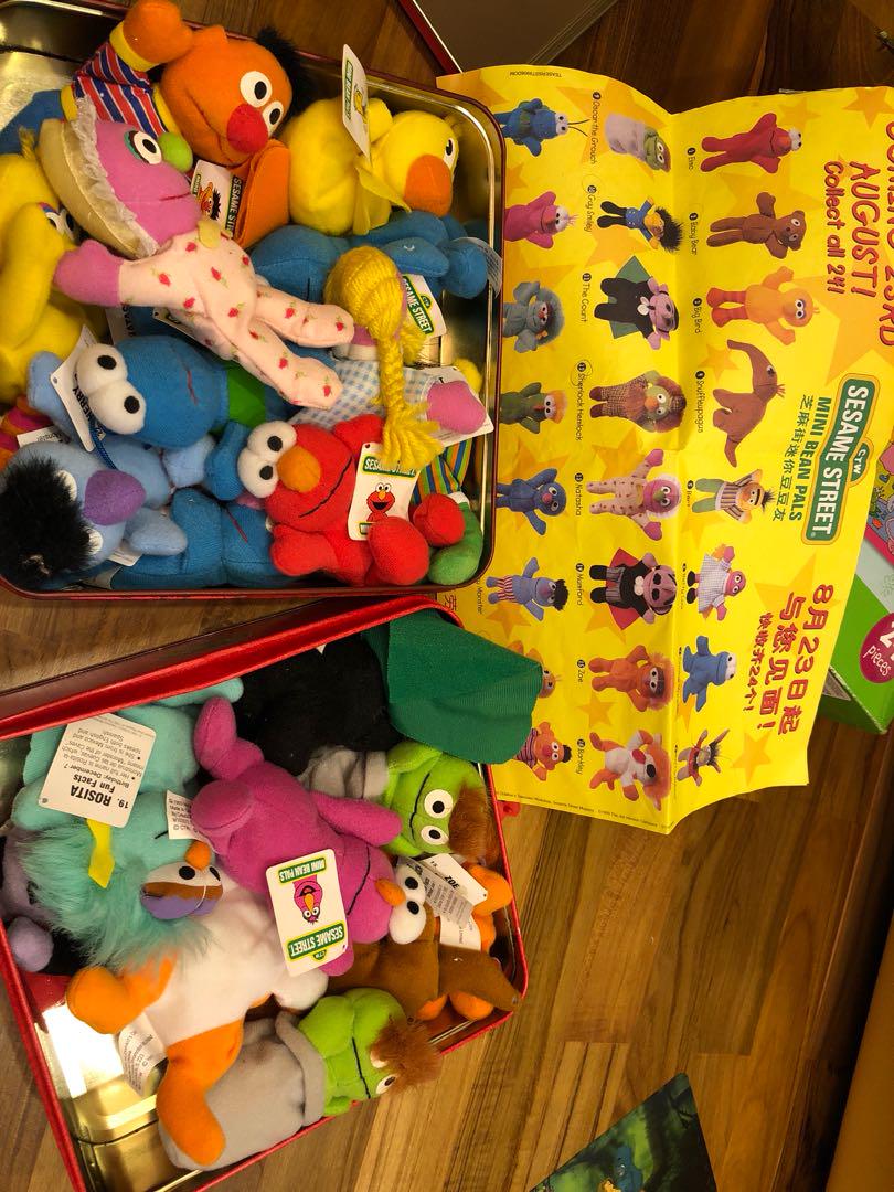 sesame street small stuffed animals