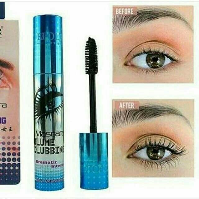 Maskara Efolar Waterproof Anti Air Smpai 3 Hari Kesehatan Kecantikan Rias Wajah Di Carousell