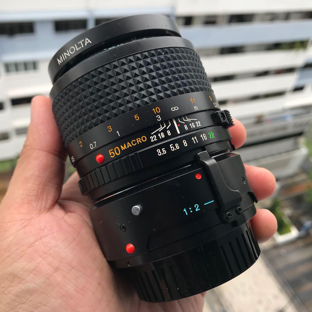 minolta md macro