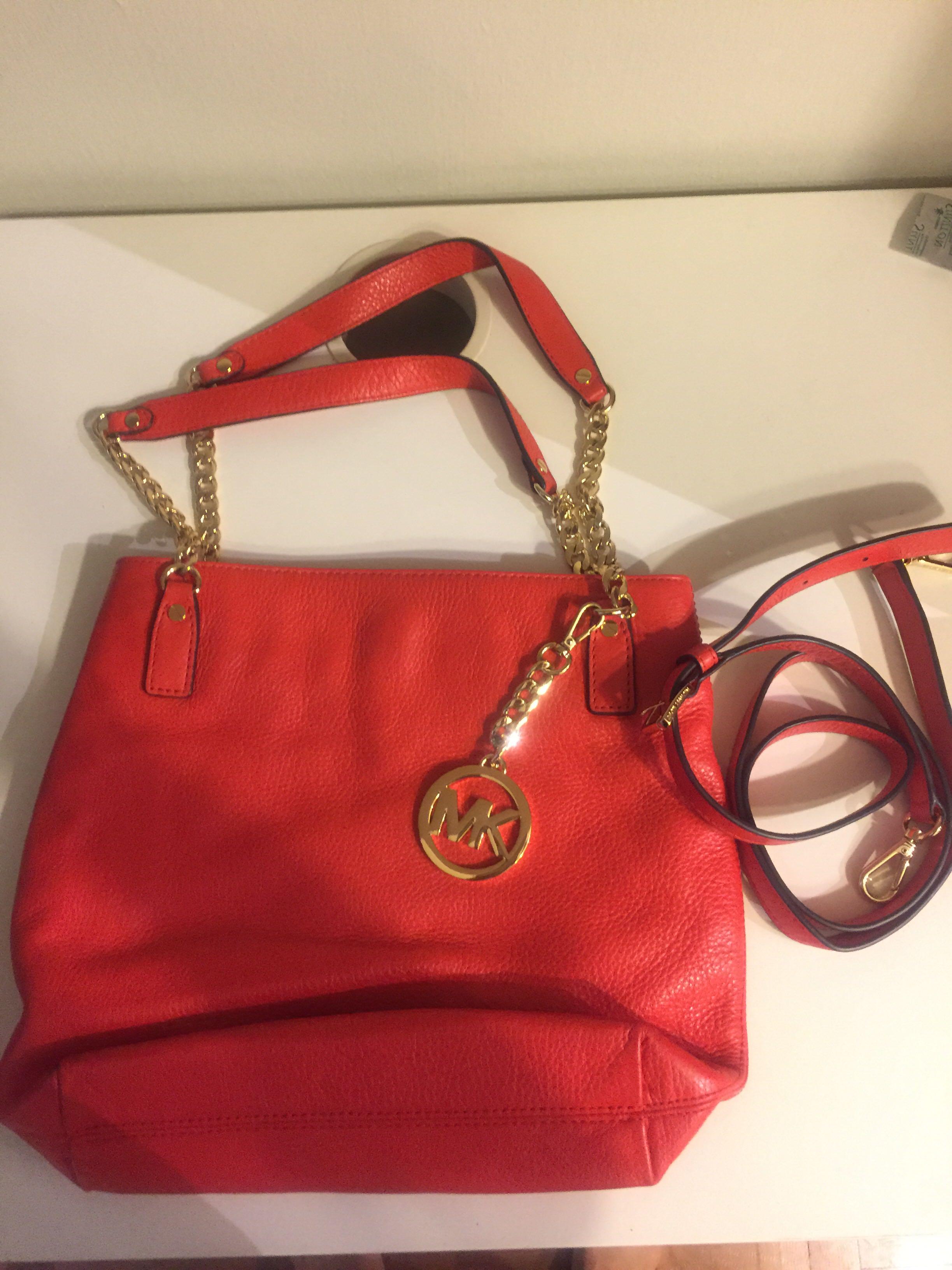 mk red bag