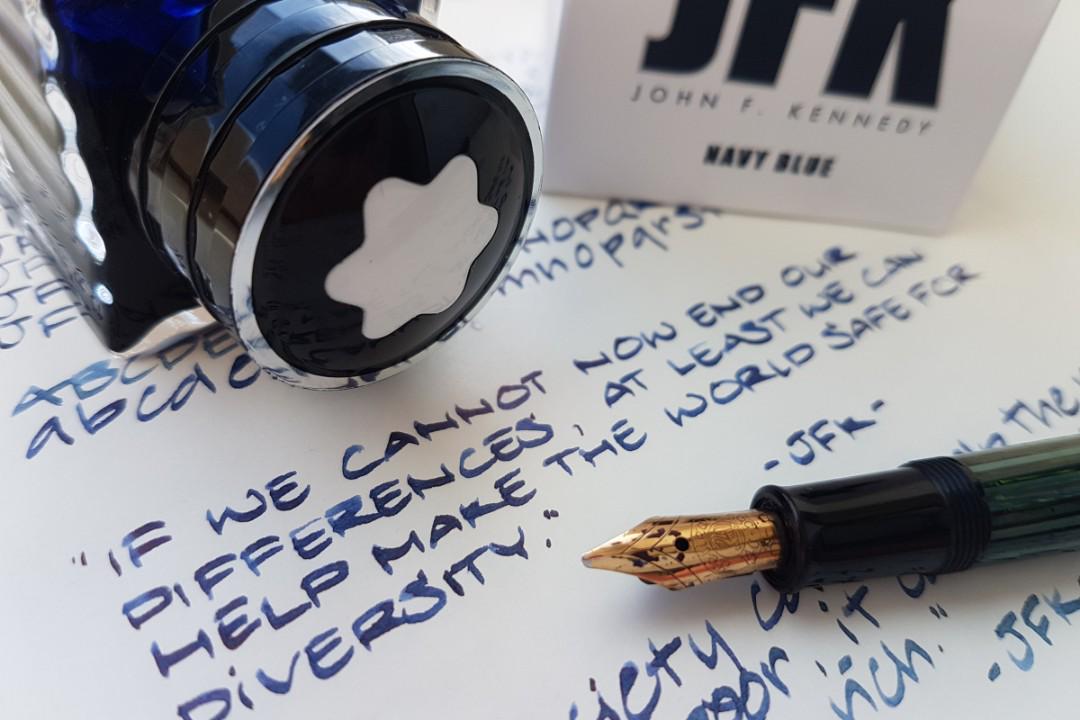 Montblanc JFK Blue ink BNIP Hobbies Toys Stationery Craft Other Stationery Craft on Carousell