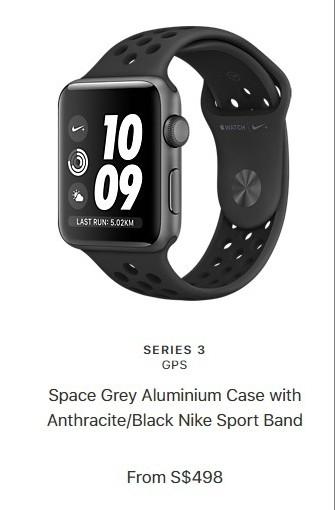 Apple watch nike shop series 3 42 mm