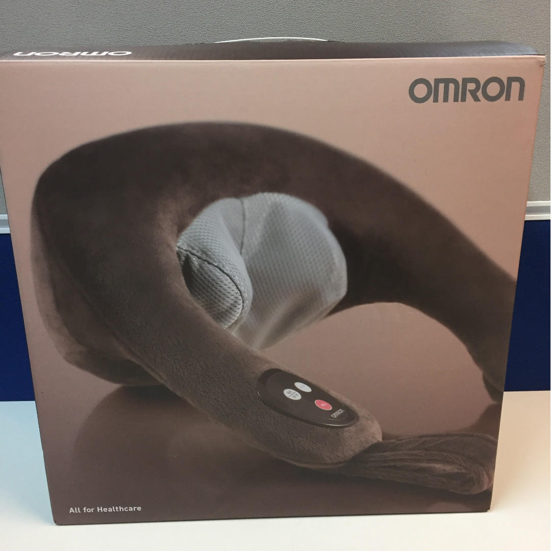 Omron Neck Massager Turbocharger Hm 141 Heat Loosen Stiff Neck Muscle Brown Bnib Electronics Others On Carousell