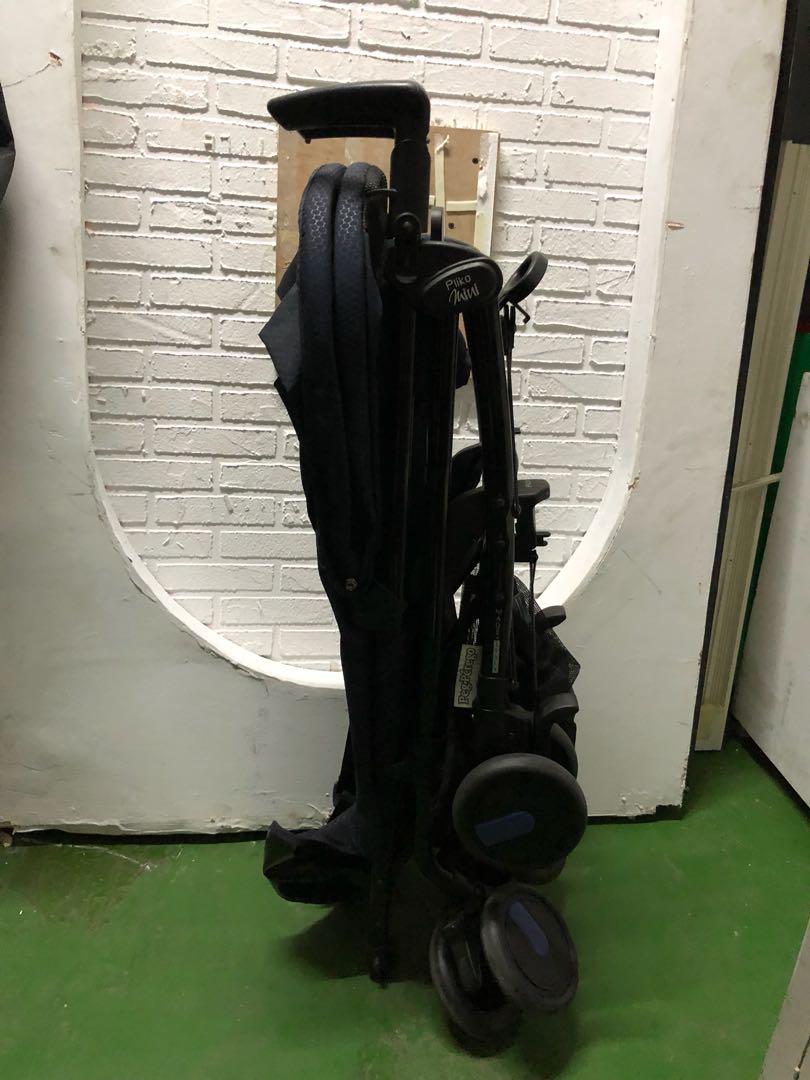 Peg perego stroller (dark blue) (Category: Strollers) located in Quezon City. Submitted by jluc105 (Listing ID 175349710, Image 1). Description: Spare stroller, not being used anymore .