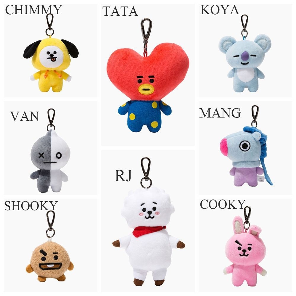 soft toy keychain