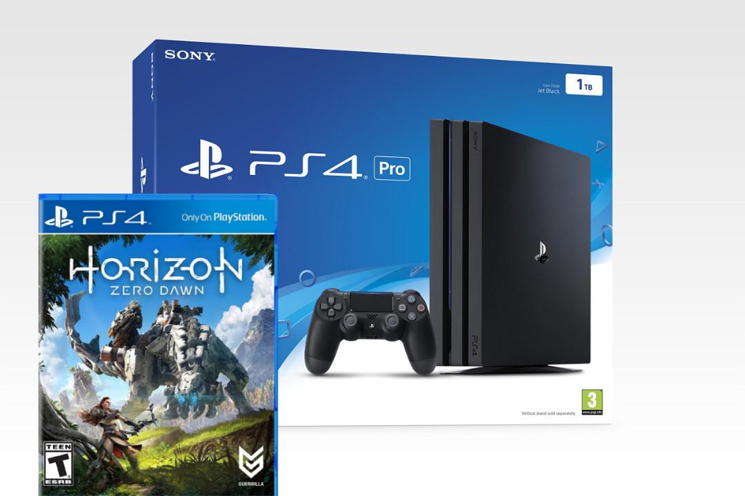 Ps4 Pro 1tb With Horizon Zero Dawn Game Toys Games Video Gaming Consoles On Carousell