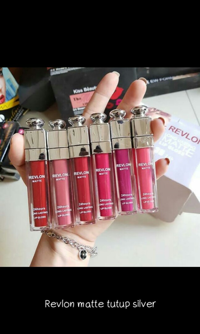 Revlon Matte Tutup Silver Kesehatan Kecantikan Rias Wajah Di Carousell