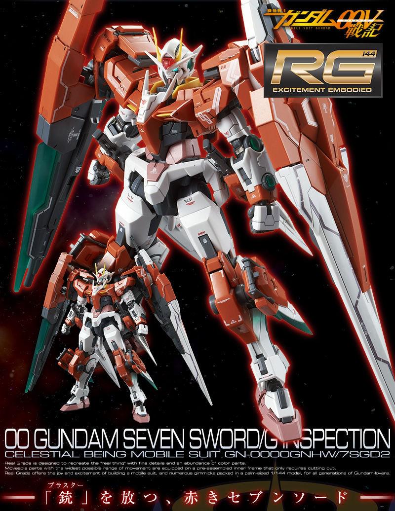 Rg 00 Gundam Seven Sword G Inspection Toys Games Others On Carousell