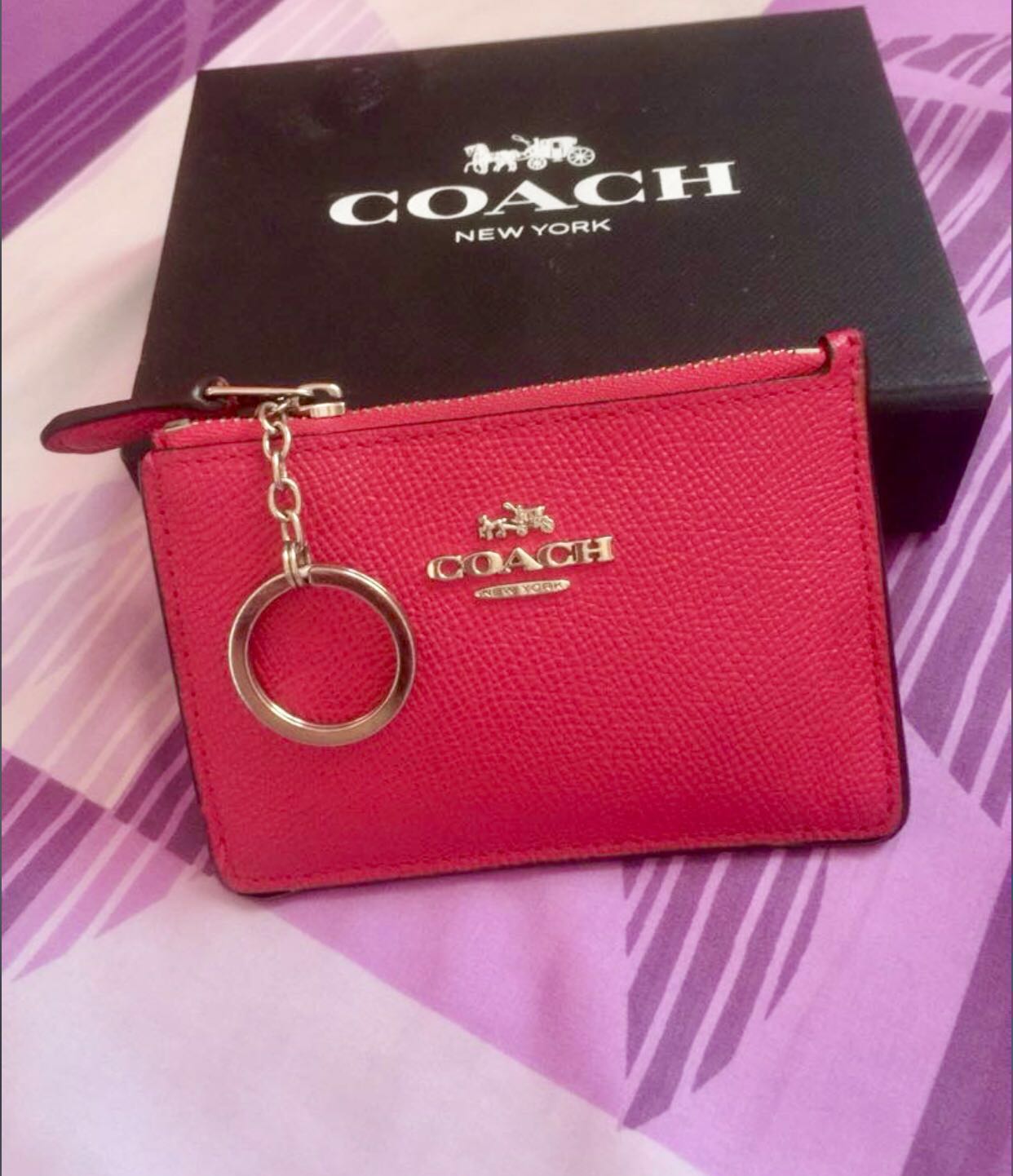 Coach coin purse price top
