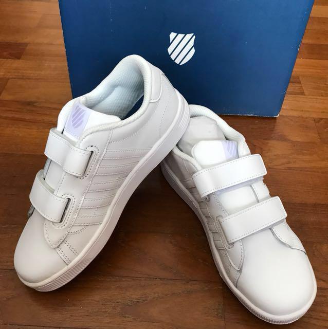 School shoes White K Swiss Boys US size 
