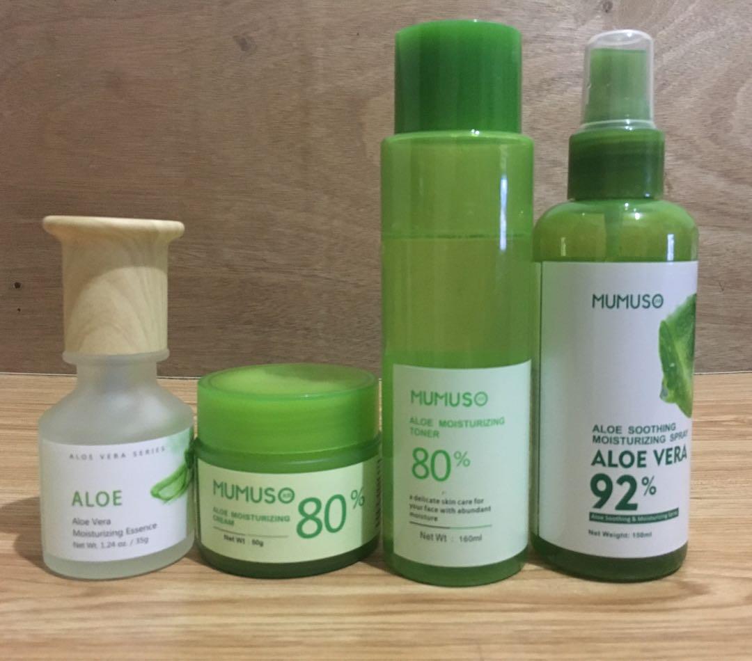 aloe vera moisturizing toner miniso
