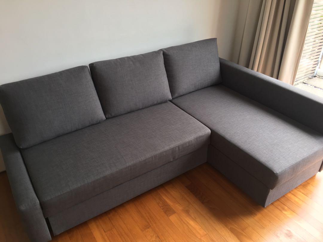 Sofa Bed with extra mattress pad included, Furniture & Home Living