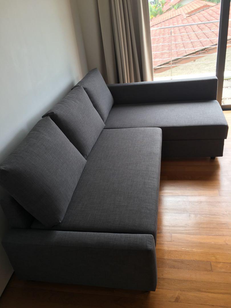 Sofa Bed with extra mattress pad included, Furniture & Home Living