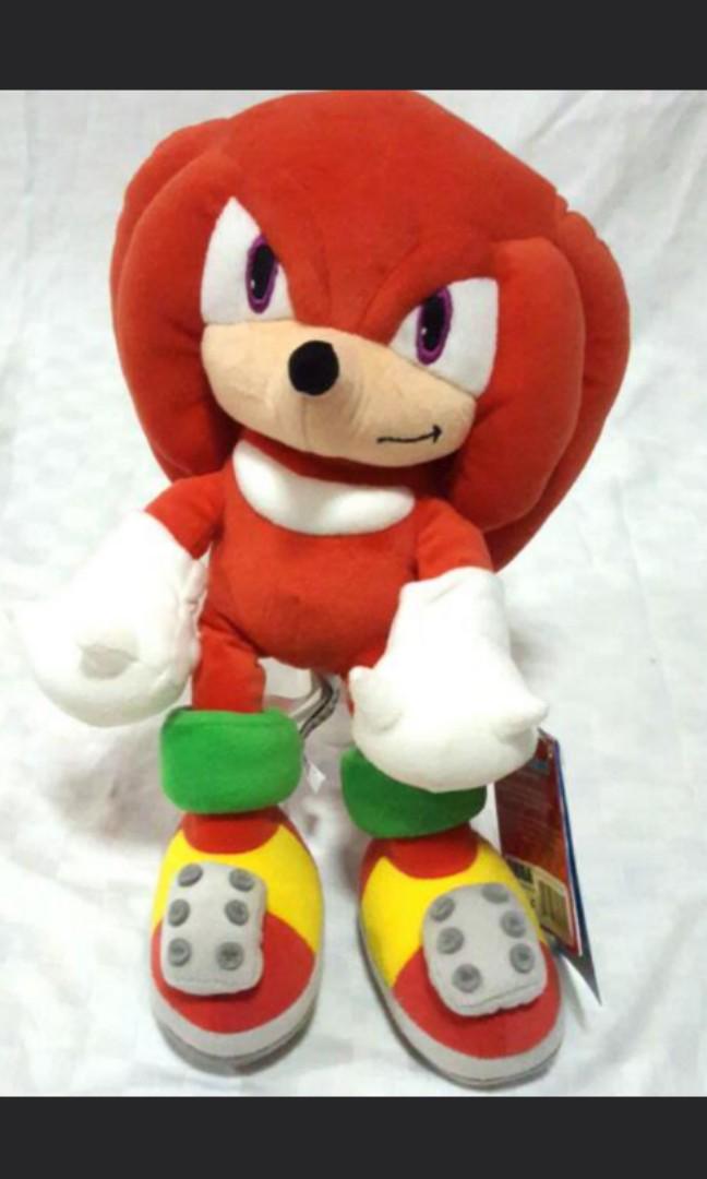 sonic and knuckles plush