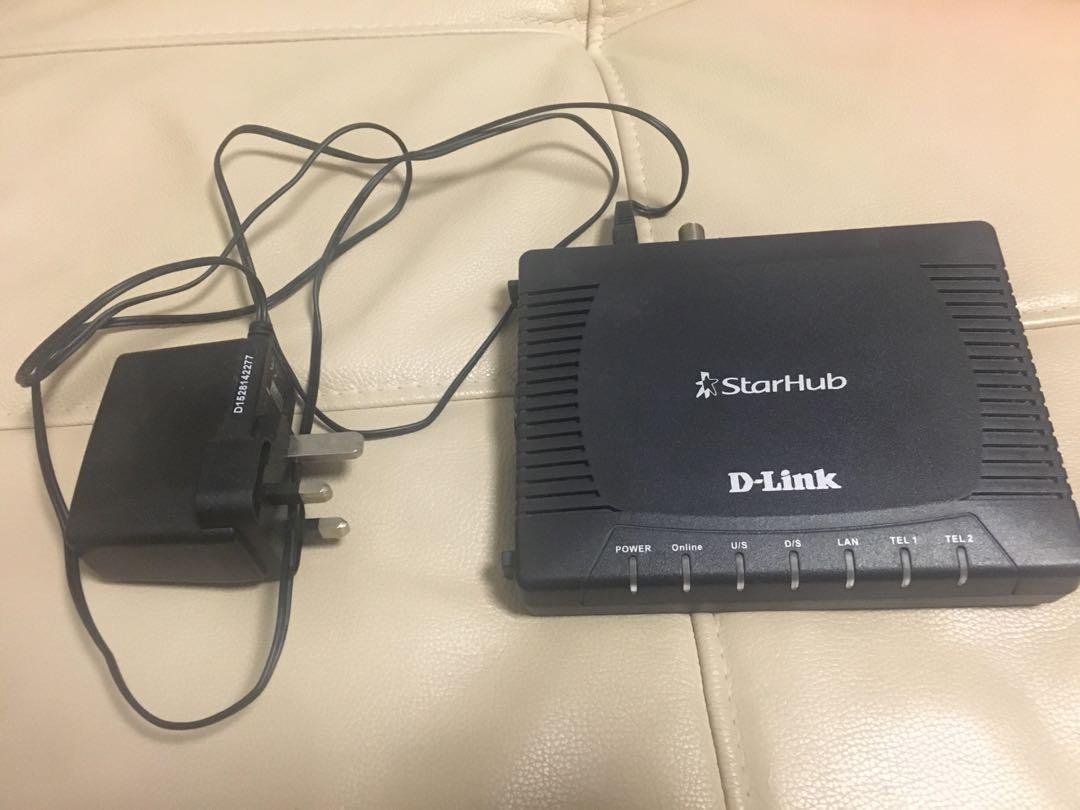Starhub D-Link DCM-712 Modem, Computers & Tech, Parts & Accessories ...