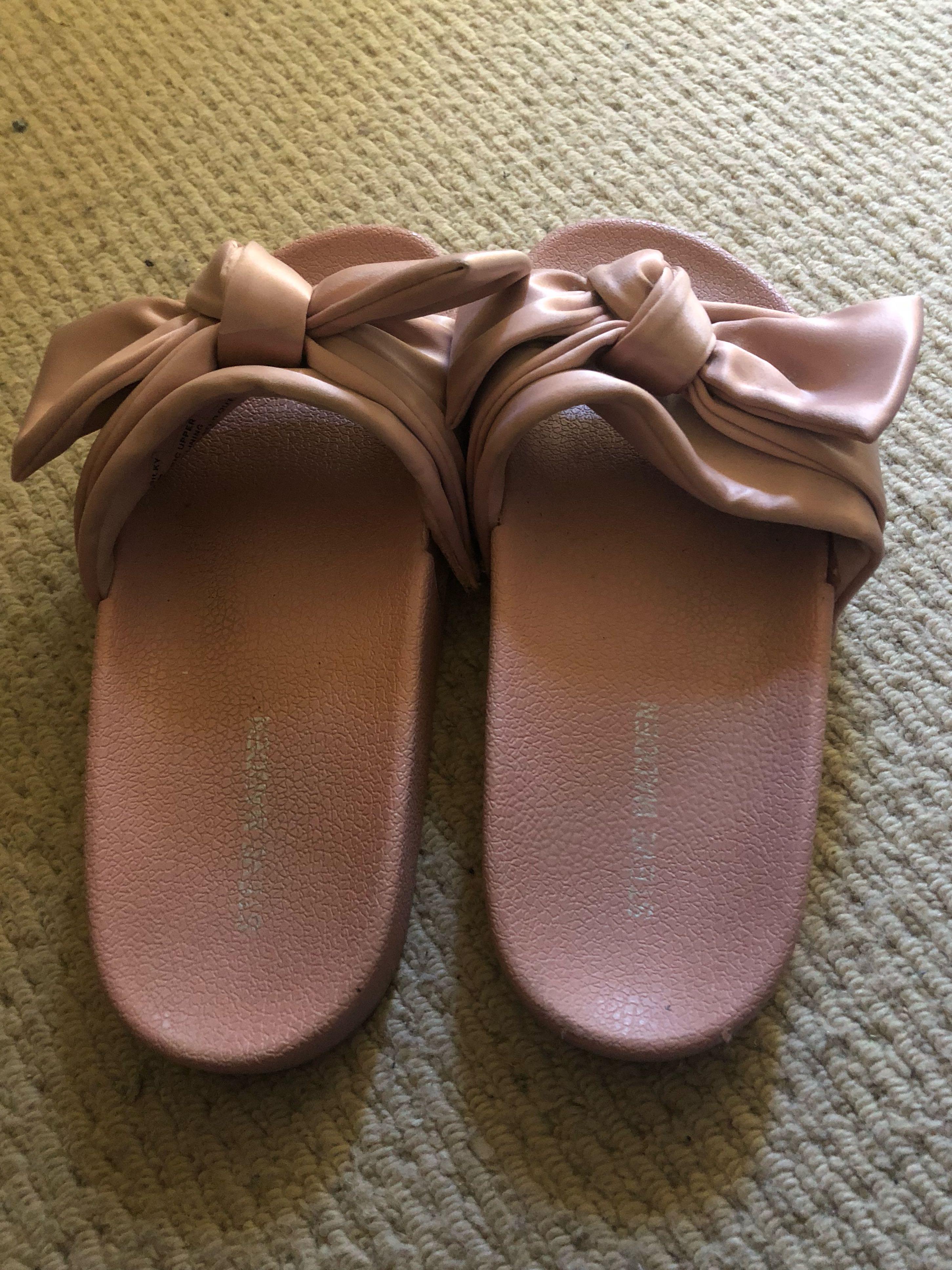 steve madden bow slides