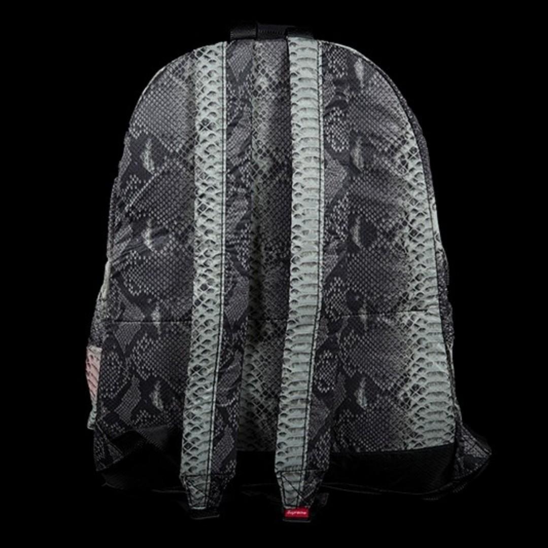 Supreme The North Face Snakeskin Lightweight Day Pack Black Men s
