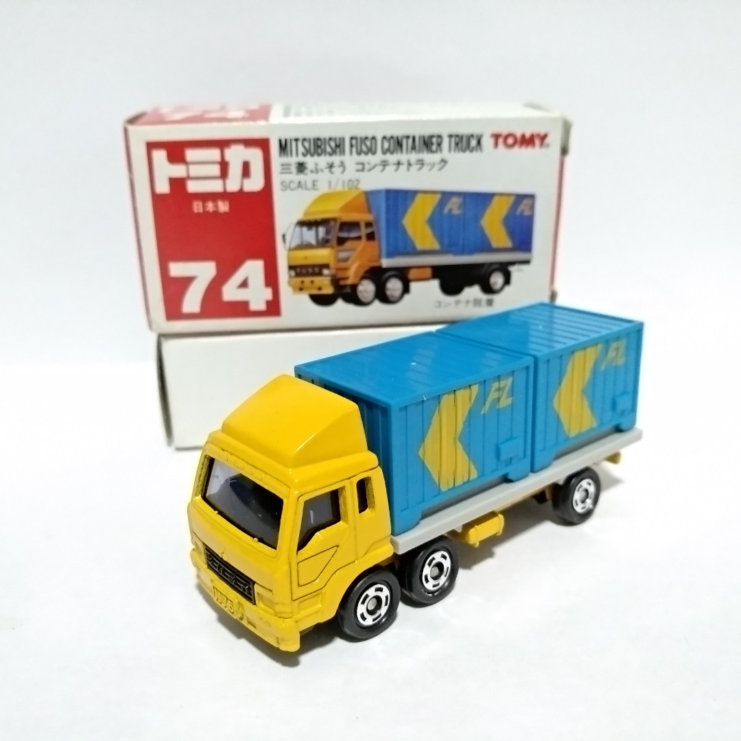 tomica container truck