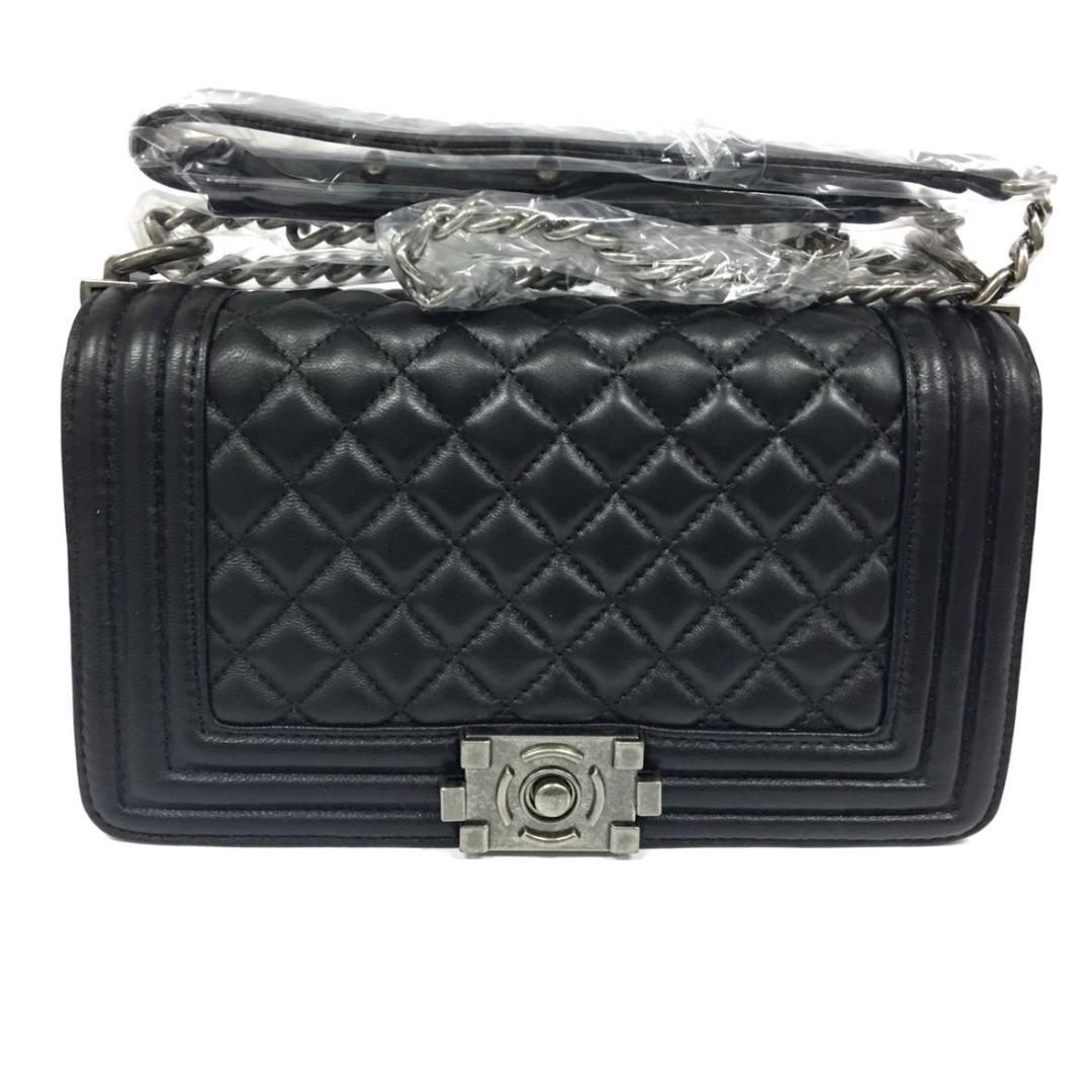 Toyboy Luxury Series Lambskin Bag 25cm Black Color Chanel Fun 头层羊皮黑色 Luxury Bags Wallets On Carousell
