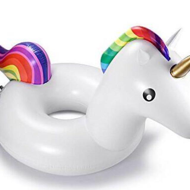 Unicorn float (Category: Other Kids Furniture) located in Singapore. Submitted by ephemeral_ (Listing ID 130880514, Image 1). Description: Dimension: 240 x 120 x 130cm Material: 100% Heavy-Duty Vinyl.