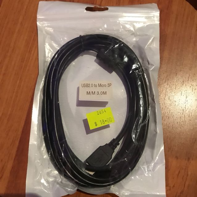 USB Cord, Computers & Tech, Parts & Accessories, Cables & Adaptors on