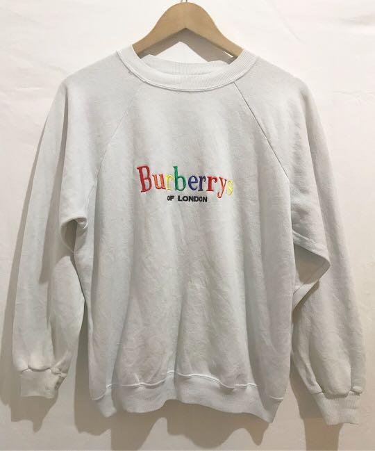 vintage burberry sweater
