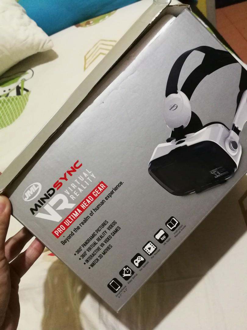 Virtual Reality Glasses (Category: Microphones) located in Dasmarinas. Submitted by jacejace (Listing ID 175440709, Image 2). Description: For sale or swap po Virtual Reality Glasses with Speakers..Makinis pa and di gaanong gamit.Naka tambak nalang compatible sa Android and Ios.