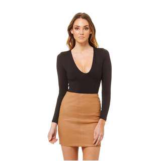 Kookai Bella Bodysuit in Black