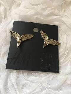 H&M Vintage Angel Earrings