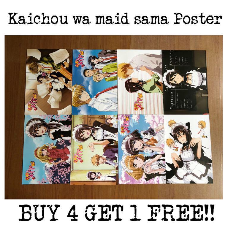 Wallpaper A3 Kaichou Wa Maid Sama Poster Entertainment J Pop On Carousell Free HD