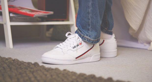 Adidas continental 80 with jeans discount