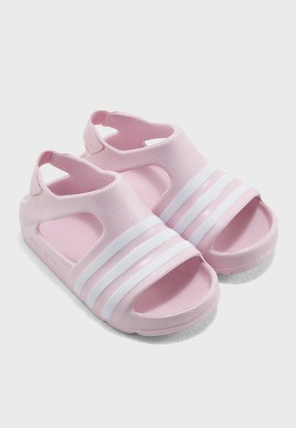 Adidas Originals | Kids - Adilette Play Slides Pale Pink, Babies \u0026 Kids,  Babies \u0026 Kids Fashion on Carousell
