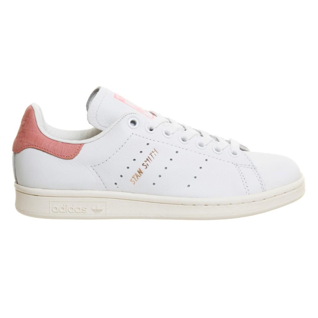 adidas stan smith white ray pink rose gold