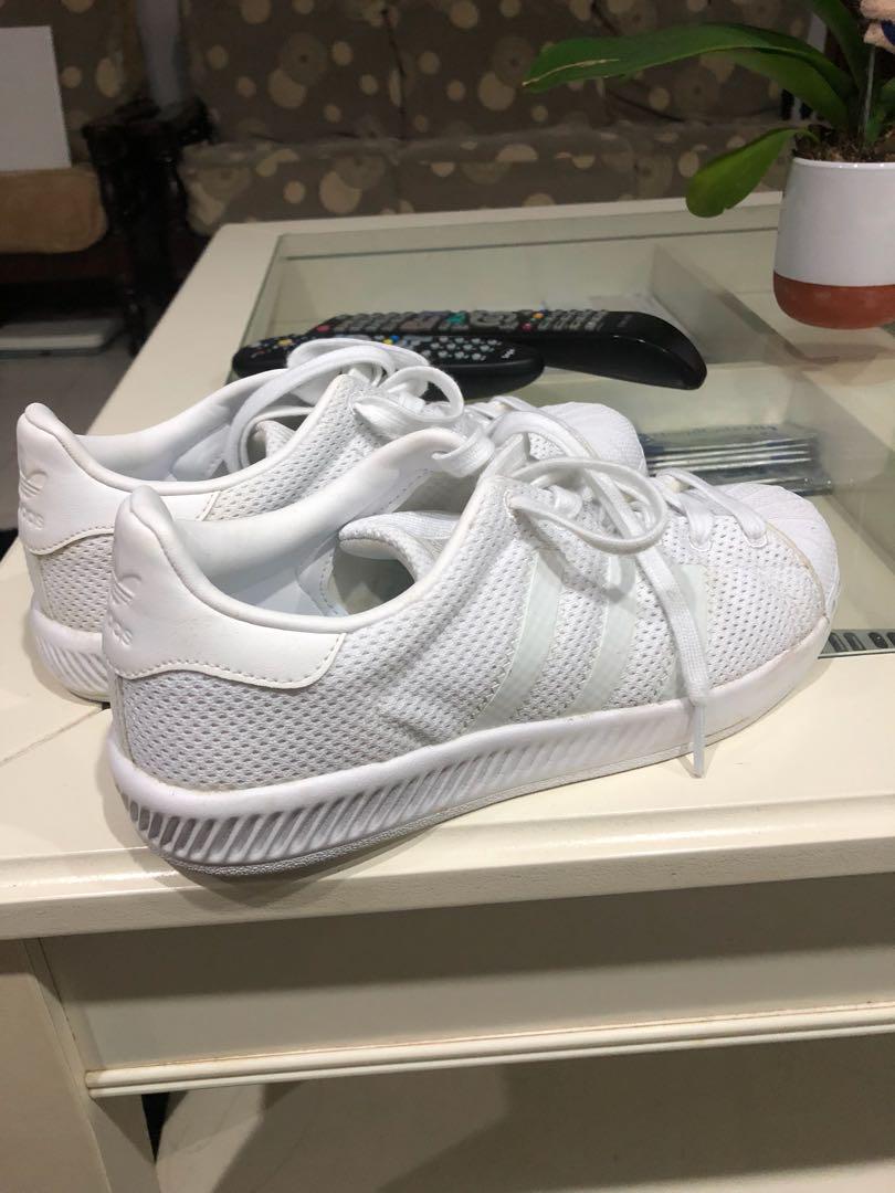 Adidas Superstar Bounce J Women s Fashion Footwear Sneakers on