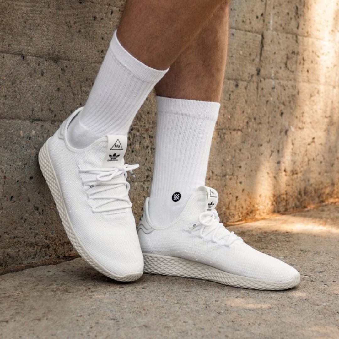 adidas tennis hu pharrell williams triple white