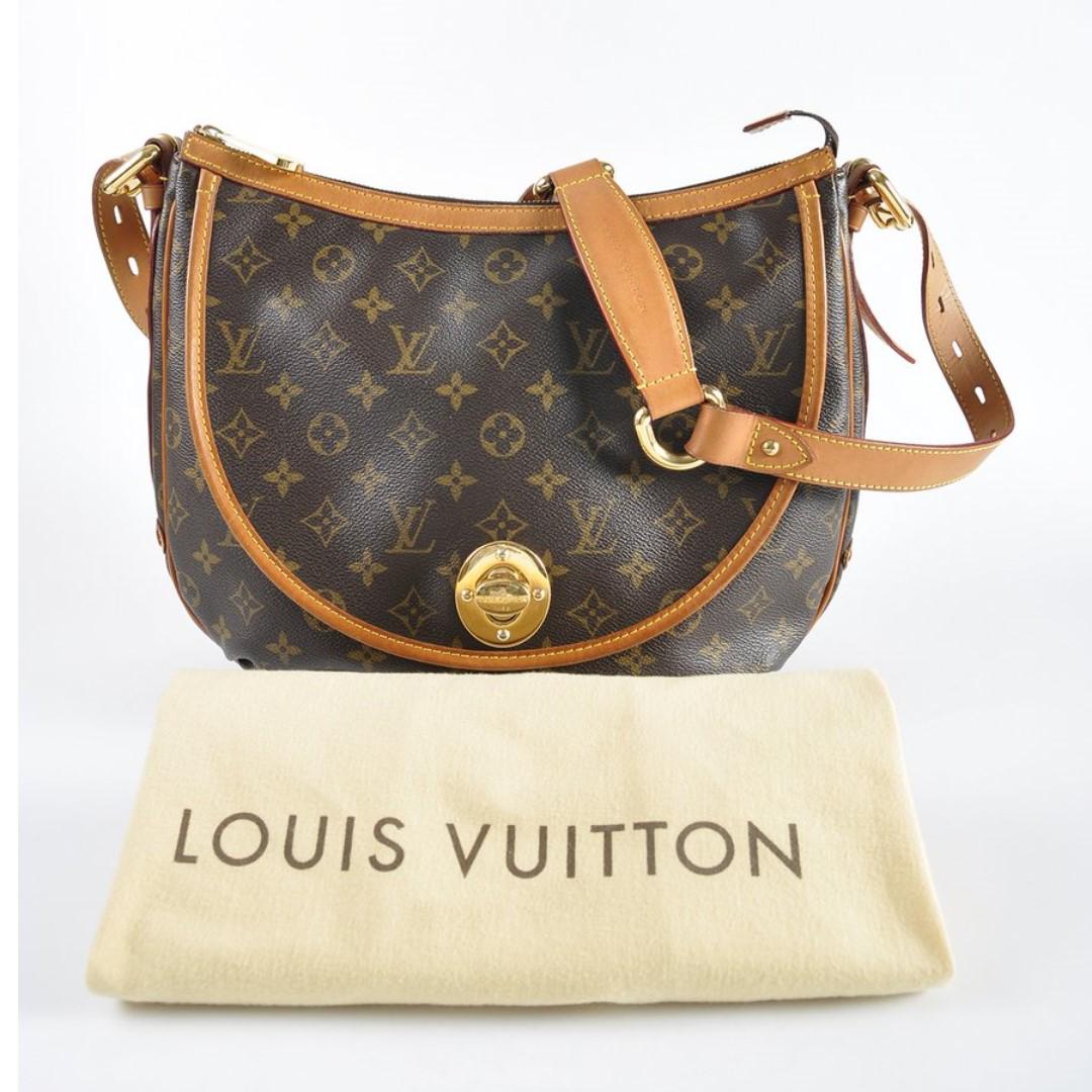 AUTHENTIC Louis Vuitton Monogram Canvas Tulum GM Bag Luxury Bags