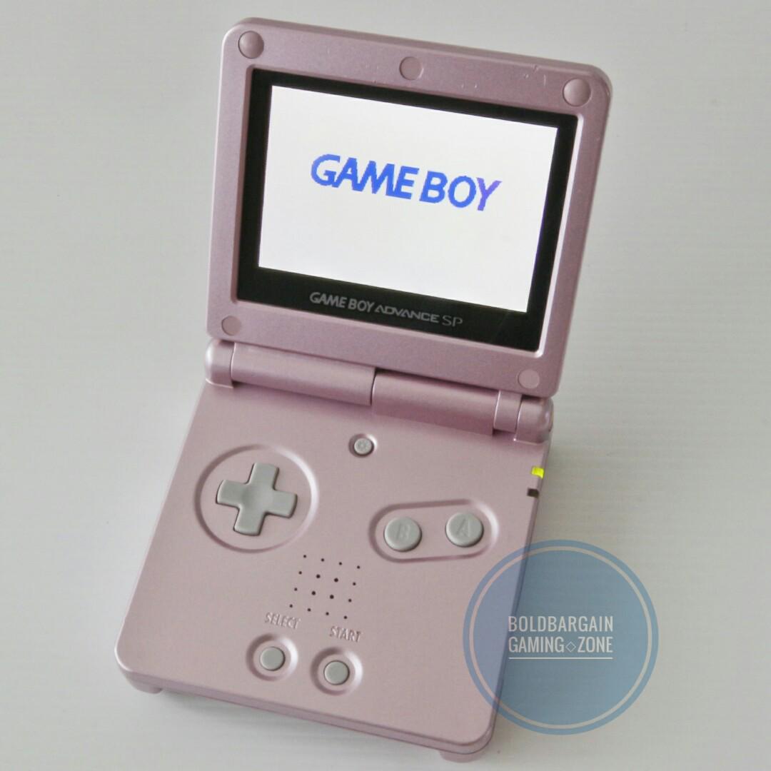 Authentic Nintendo Ags 101 Gameboy Advance Sp Game Console
