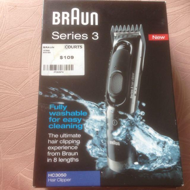 braun hair clipper series 3
