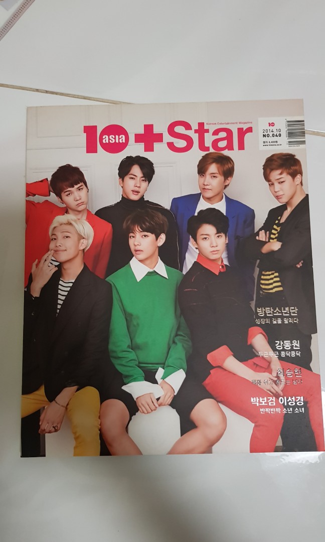 Bts 10 Star October 2014 Magazine Hobbies Toys Memorabilia Collectibles Fan Merchandise On Carousell