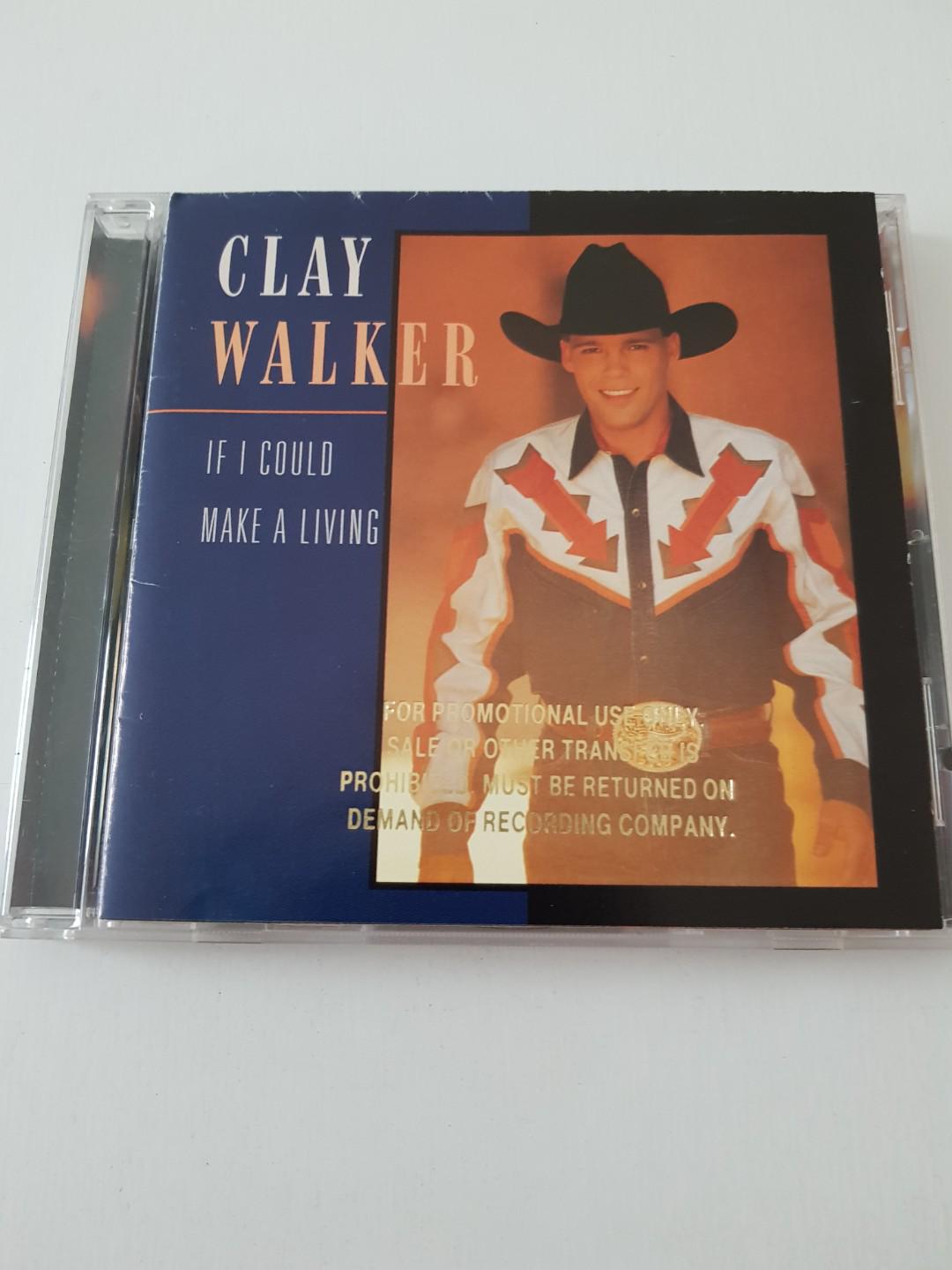 Cd Clay Walker If I Could Make A Living Promotion Copy Music Media Cds Dvds Other Media On Carousell I'd be a millionaire in a week or two! carousell