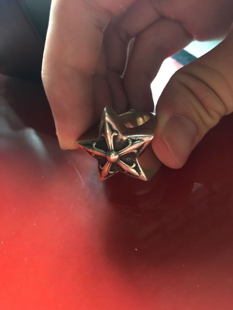 CHROME HEARTS STAR RING Luxury Accessories on Carousell