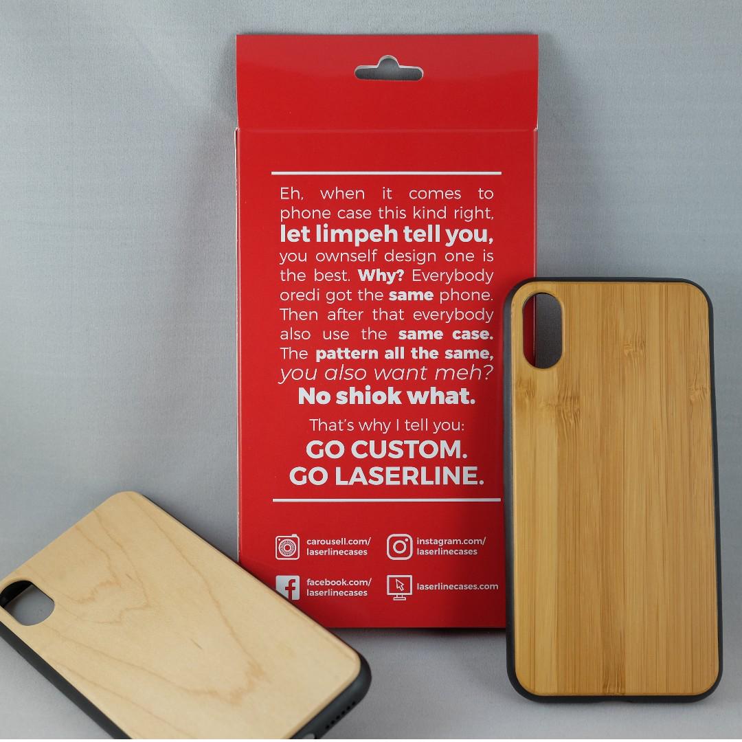 Custom Laser Engraving For Iphone And Samsung Wood Cases Mobile